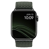 UNIQ pasek Aspen Apple Watch 40/38/41mm Series 4/5/6/7/8/SE/SE2 Fonott zielony/cipruszöld