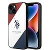 US Polo USHCP14MPSO3 iPhone 14 Plus 6.7" fehér/fehér háromszínű dombornyomott