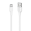 USB 2.0 A - USB-C 3A kábel Vention CTHWI 3 m fehér