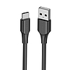 USB 2.0 A - USB-C 3A kábelVention CTHBF 1 m fekete