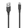 USB 2.0 dugó - Micro-B dugó, 2A, 2 m-es kábel Vention CTIBH fekete