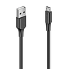 USB 2.0 dugó - Micro-B dugó, 2A, 3 m kábel Vention CTIBI fekete