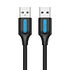 USB 2.0 kábel Vention COJBC 0,25m fekete PVC