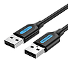 USB 2.0 kábel Vention COJBD 0,5 m fekete PVC