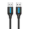 USB 2.0 kábel Vention COJBF 1m fekete PVC