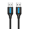 USB 2.0 kábel Vention COJBH 2m Fekete PVC