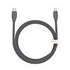 USB-C -kábel a Lightning Baseus Jelly, 20W, 1,2m, fekete (CAGD020001)