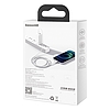 USB-C kábel a Lightning Baseus Superior sorozathoz, 20 W, PD, 1,5 m, fehér (CATLYS-B02)