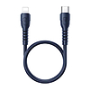 USB-C-lightning Remax Ledy kábel, RC-C022, 30 cm, 20 W, kék (RC-C022 blue C-L)