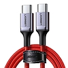 USB-C to USB-C cable UGREEN 2.0 1m, red (60186)