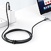 USB-C - USB-C Baseus kijelzőkábel, 100 W, 2 m, fekete (CATSK-C01)