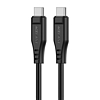 USB-C - USB-C C3-03 Acefast 1,2 m, fekete (C3-03 black)