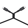 USB-C-USB-C kábel Aukey CB-KCC102, 100 W, 1,8 m fekete (CB-KCC102 Black)