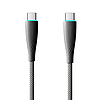 USB-C-USB-C kábel Toocki TXCTT1-BMH01-B, 1m, PD FC 100W fekete (TXCTT1- BMH01-B)