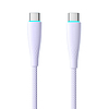 USB-C-USB-C kábel Toocki TXCTT1-BMH01-P, 1m, PD, FC 100W lila (TXCTT1- BMH01-P)