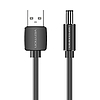 USB-DC 5,5 mm-es tápkábel 1 méteres Vention CEYBF fekete