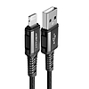 USB-kábel a Lightning Acefast C1-02-hez, 1,2 m, fekete