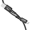 USB-kábel a Lightning Acefast C1-02-hez, 1,2 m, fekete