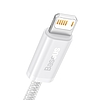 USB-kábel a Lightning Baseus Dynamic, 2,4A, 2m, fehér (CALD000502)