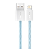 USB-kábel a Lightning Baseus Dynamic, 2,4A, 2m, kék (CALD000503)