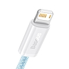 USB-kábel a Lightning Baseus Dynamic, 2,4A, 2m, kék (CALD000503)