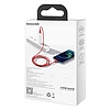 USB-kábel a Lightning Baseus Superior sorozathoz, 2,4 A, 1 m, piros (CALYS-A09)