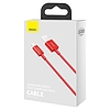 USB-kábel a Lightning Baseus Superior sorozathoz, 2,4 A, 1 m, piros (CALYS-A09)