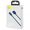 USB-kábel a Lightning Baseus Superior sorozathoz, 2,4A, 1 m, kék (CALYS-A03)