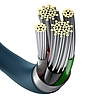 USB-kábel a Lightning Baseus Superior sorozathoz, 2,4A, 1 m, kék (CALYS-A03)