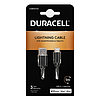 USB kábel a Lightning Duracell 1m-hez, fekete (USB5012A)