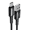 USB kábel USB-C-hez 1,2 m Acefast C1-04, fekete