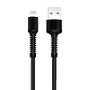 USB LDNIO LS63 Lightning kábel, hossza: 1m (LS63 lightning)