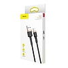 USB Lightning Baseus Cafule 1,5A 2 m-es kábel, arany-fekete (CALKLF-CV1)