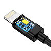 USB-Lightning kábel Choetech IP0026, 1,2 m, fekete