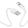 USB-Lightning kábel Dudao L1L 3A 1m, fehér (L1L Lightning 1m)