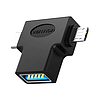 USB-USB-C és Micro USB OTG Adapter Vention CDIB0