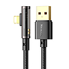 USB-lightning prizma 90 fokos kábel Mcdodo CA-3511, 1,8 m, fekete (CA-3511)