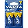 Varta Longlife Power góliát elem D LR20 alkáli tartós 2db/bliszter