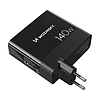 Wozinsky CGWCB 140W GaN fali töltő 3 x USB-C / 2 x USB-A - fekete