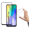 Wozinsky Full Cover Flexi Nano Glass hibrid képernyővédő fólia kerettel Huawei Y6p fekete készülékhez