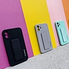 Wozinsky Kickstand Case iPhone 11 Pro Max rózsaszín szilikon tok állvánnyal