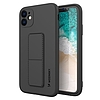 Wozinsky Kickstand Case szilikon állvány burkolat Xiaomi Redmi 10X 4G / Xiaomi Redmi Note 9 fekete