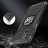 Wozinsky Ring Armor Case Kickstand strapabíró, masszív burkolat Samsung Galaxy M31s ezüst színű