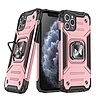 Wozinsky Ring Armor Case Kickstand Tough Rugged Cover iPhone 11 Pro rózsaszín