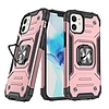 Wozinsky Ring Armor Case Kickstand Tough Rugged Cover iPhone 12 mini rózsaszín telefonhoz