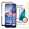 Wozinsky Tempered Glass Full Glue Super Tough képernyővédő fólia, teljesen fedett kerettel, tokbarát Nokia 5.4 fekete készülékhez