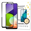 Wozinsky Tempered Glass Full Glue Super Tough képernyővédő fólia, teljesen fedett kerettel, tokkal barát Samsung Galaxy A22 4G fekete