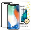 Wozinsky Tempered Glass Full Glue Super Tough képernyővédő fólia, teljesen lefedett keretes tokkal, iPhone 12 mini fekete készülékhez