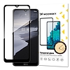 Wozinsky Tempered Glass Full Glue Super Tough képernyővédő fólia, teljesen lefedett, keretes tokkal, Nokia 2.4 fekete készülékhez