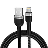 Wozinsky WNBAL2 USB-A / Lightning 2,4A kábel 2 m - fekete